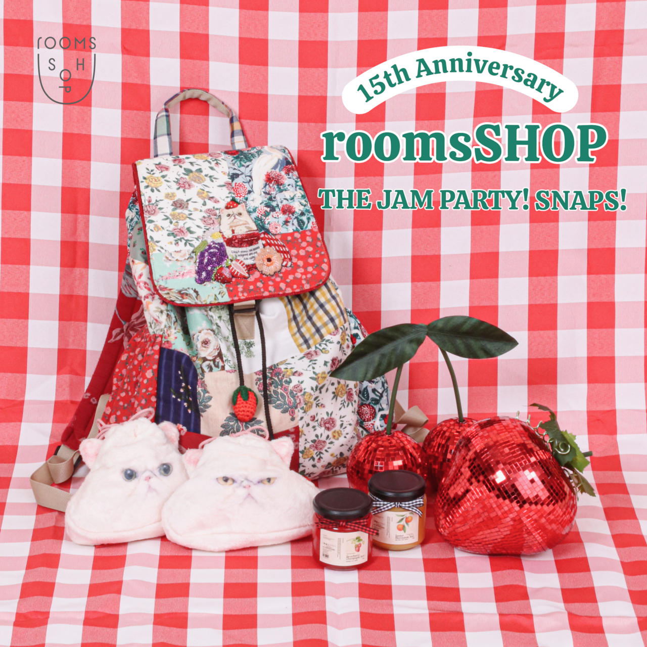 rooms SHOP 15th Anniversary THE JAM PARTY! SNAPS!