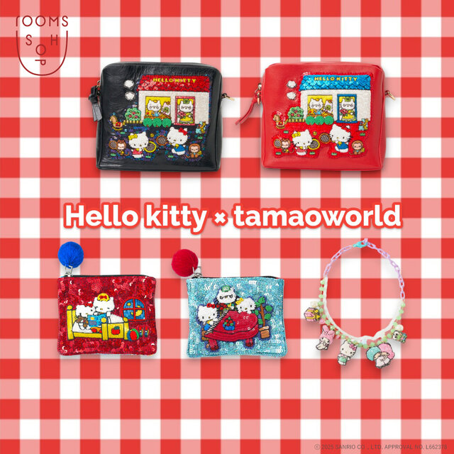 新入荷】tamaoworld × ハローキティ コラボレーションアイテムが登場