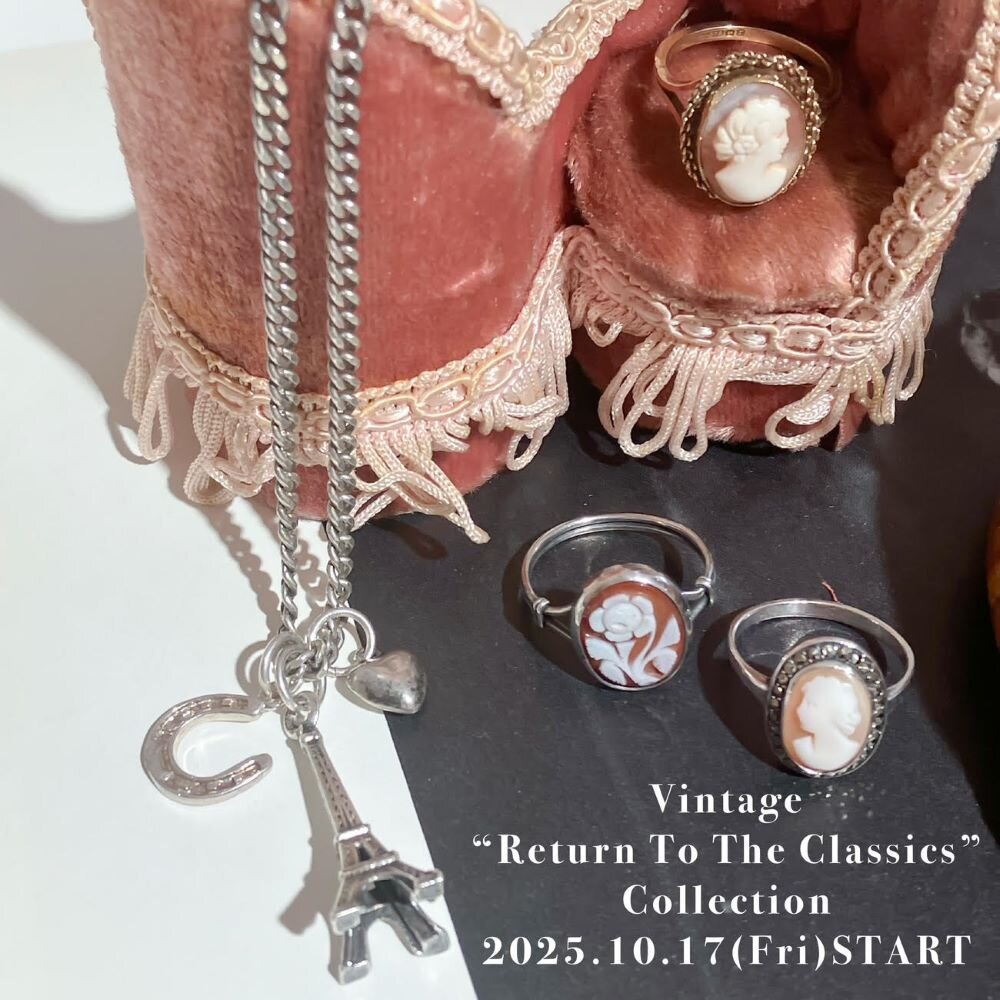 Vintage “ Return To The Classics” Collection | H.P.FRANCE BIJOUX新宿