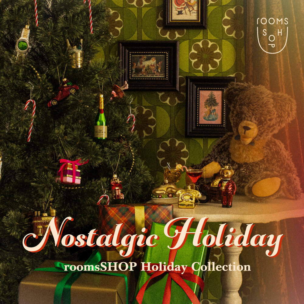 Nostalgic Holiday -roomsSHOP Holiday Collection-