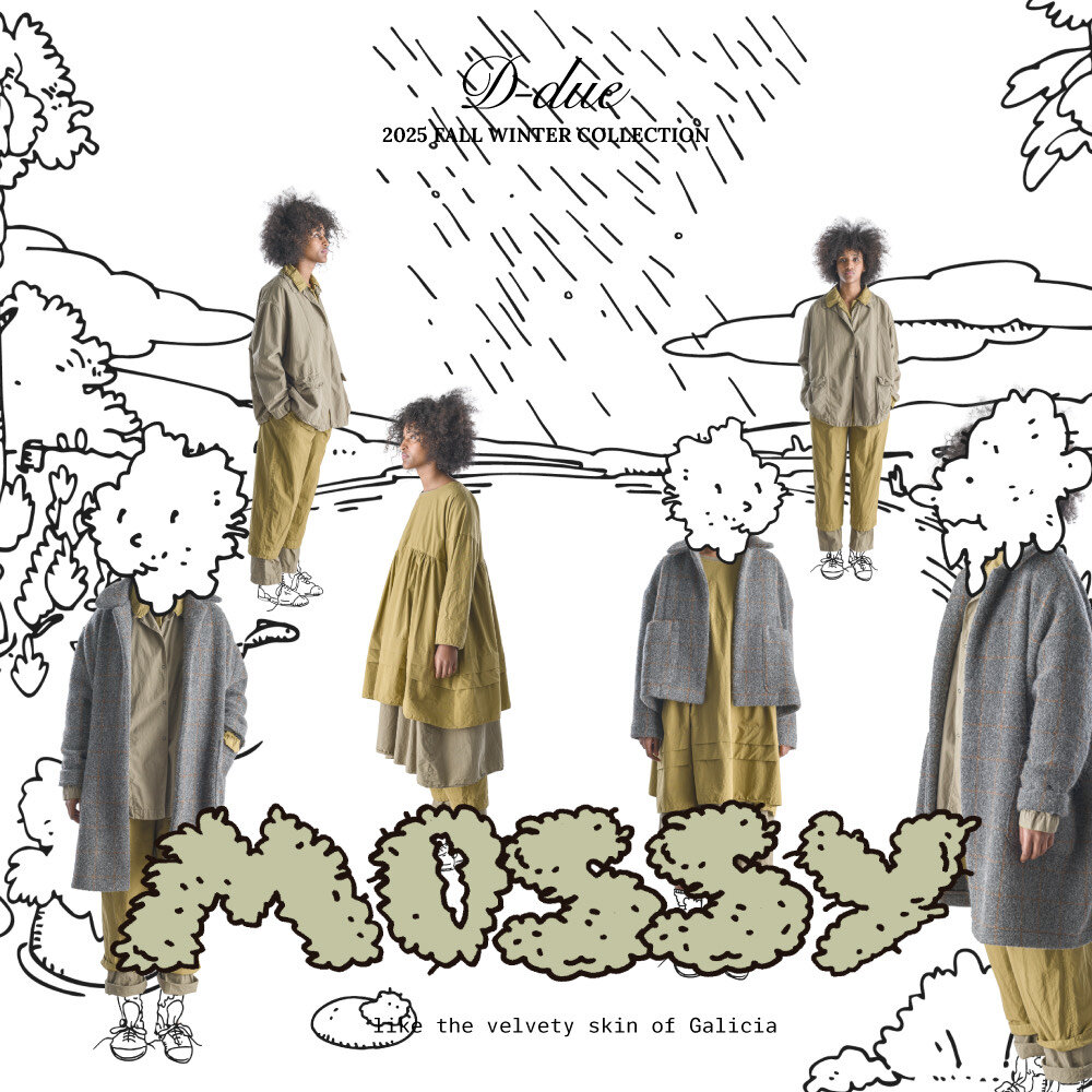 11/7発売｜D-due 2025秋冬 “MOSSY” 第9弾コレクション