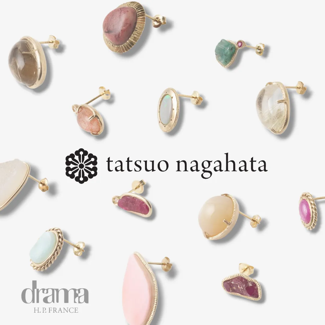 【オンラインストア新入荷】tatsuo nagahata Ring＆Pierce｜drama H.P.FRANCE