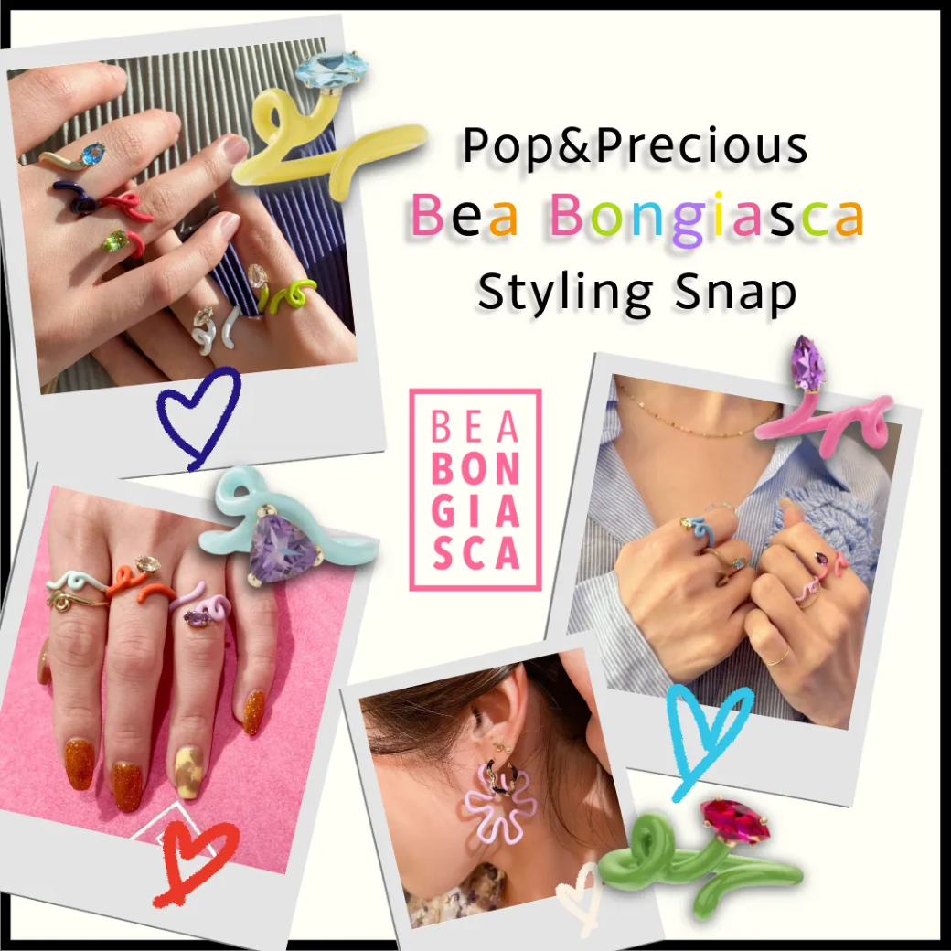 Pop＆Precious – Bea Bongiasca Styling SNAP｜H.P.FRANCE BIJOUX