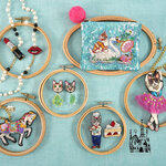 【drama広島】色彩と刺繍で描くファンタジーの世界 tamaoworld POP UP SHOP