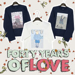 D-due × H.P.FRANCE 40th — "LOVE"を描いた Anniversary Art T-shirt が登場！