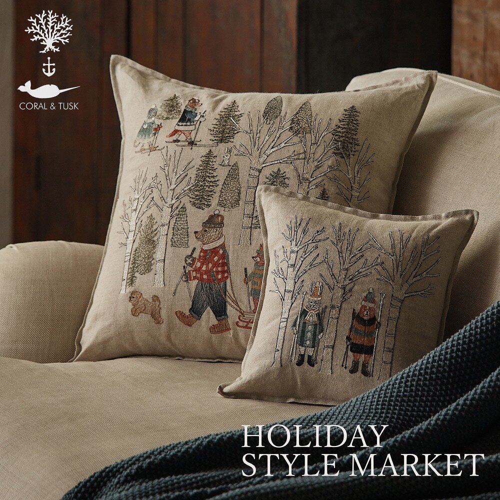 【 12/9（火）～】 日本橋三越にて、HOLIDAY STYLE MARKET Coral & Tusk と MOUCHKINE jewelry が彩る、ホリデーシーズンの心躍るインテリア