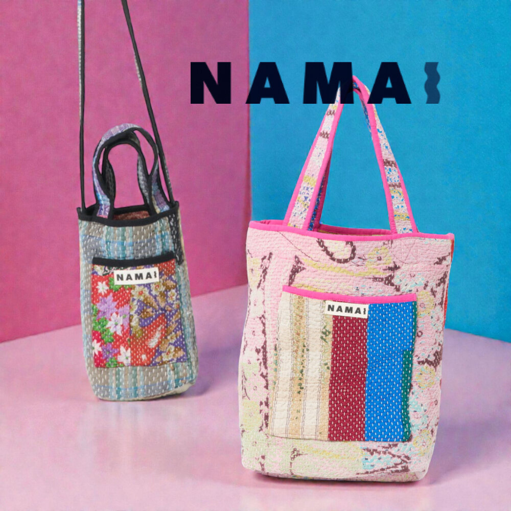 【新入荷】NAMAI ヴィンテージのカンタキルトから生まれる唯一無二のものづくり