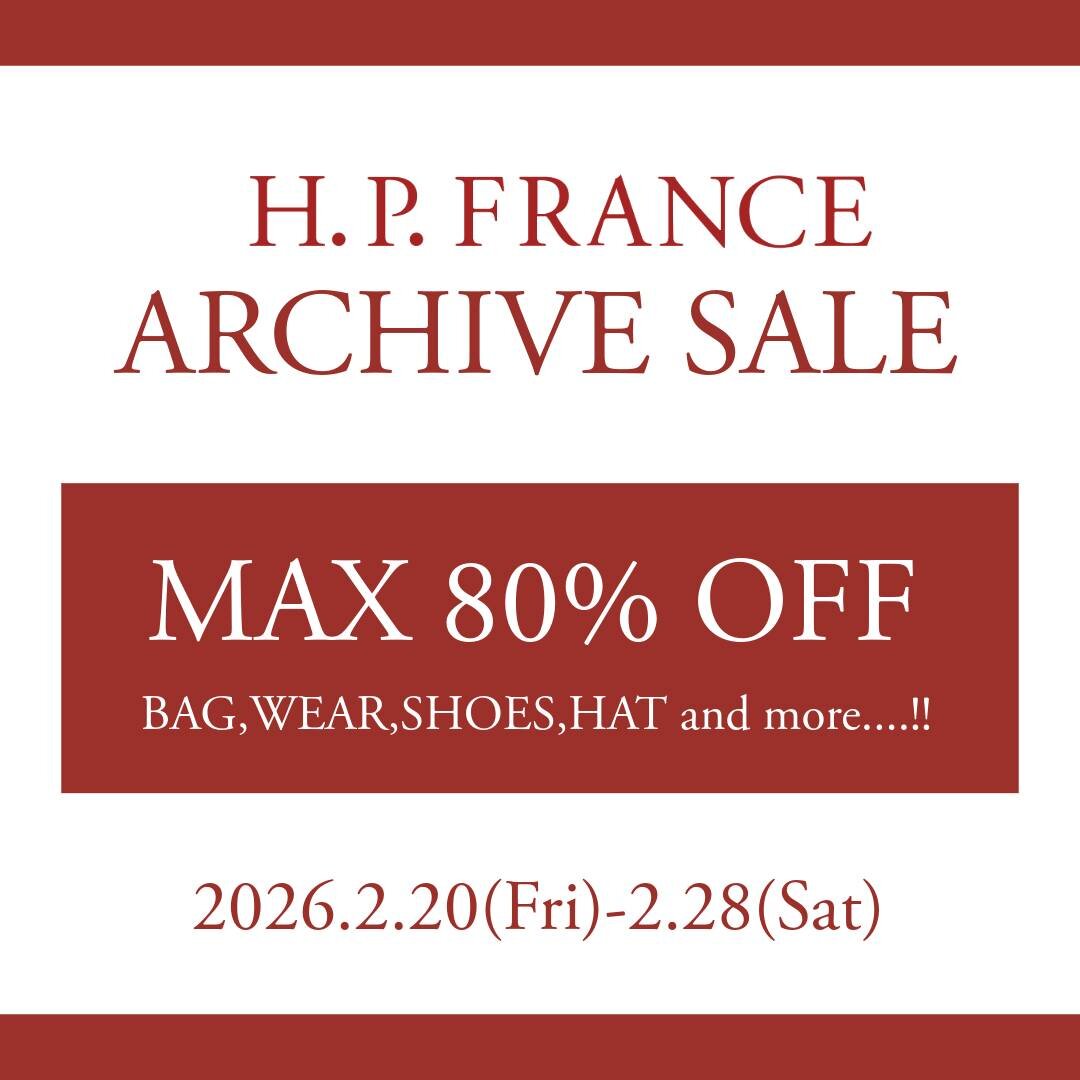 【2/20～2/28】CAFE CAVEイベントスペースにてSPECIAL SALE EVENT開催