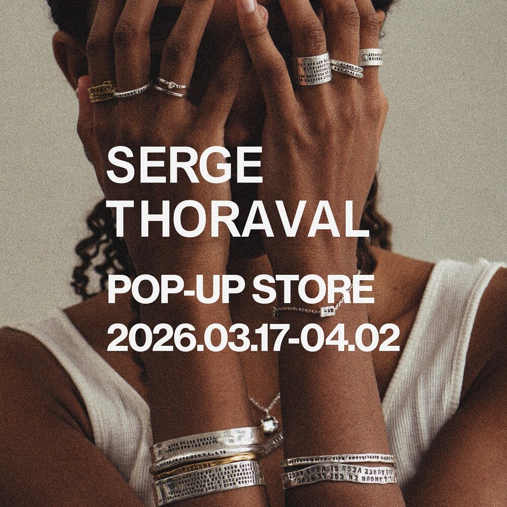 【3/17～4/2】渋谷スクランブルスクエアにSERGE THORAVAL が登場！ 