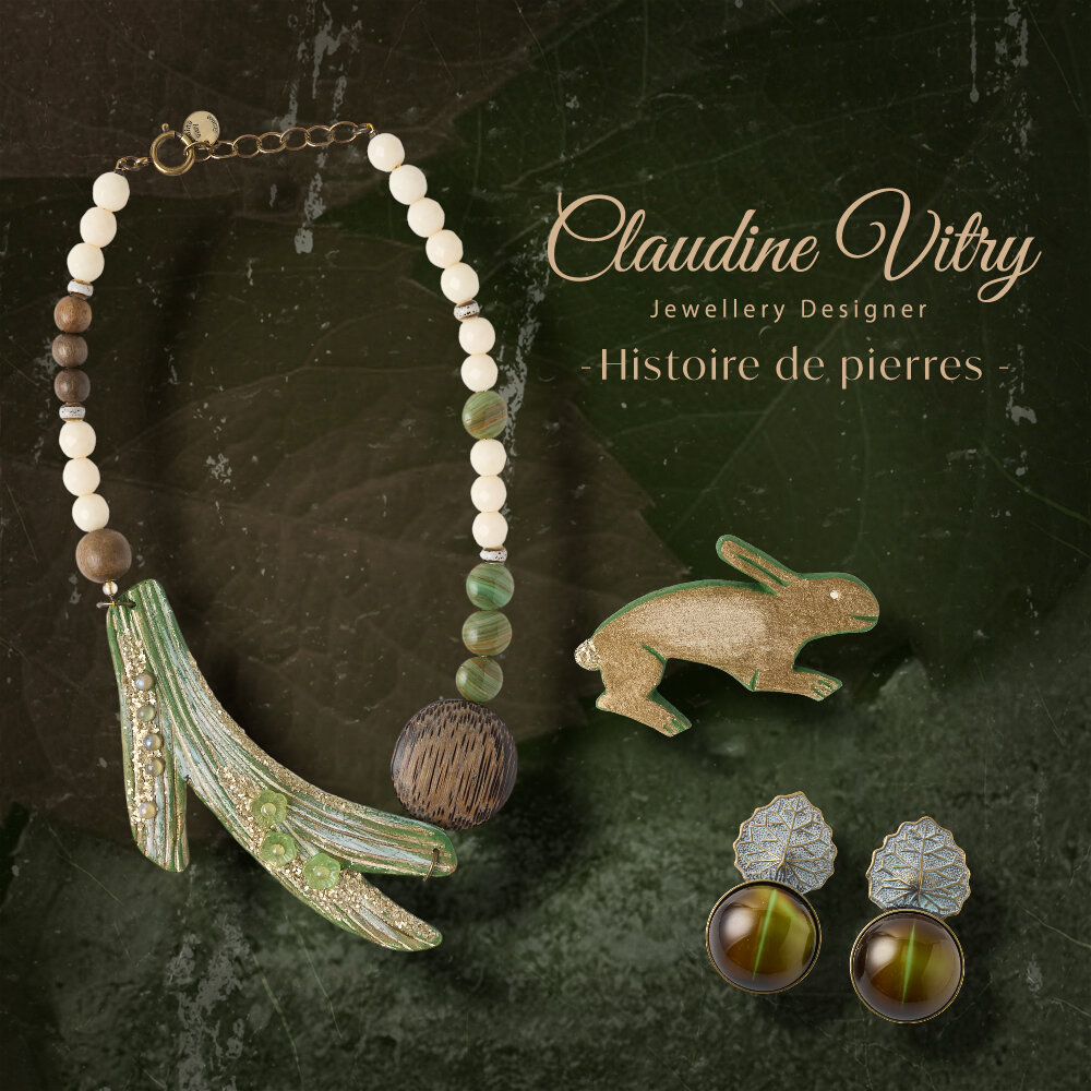 Claudine Vitry -Histoire de pierres- 石のヒストリー