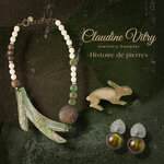 Claudine Vitry -Histoire de pierres- 石のヒストリー