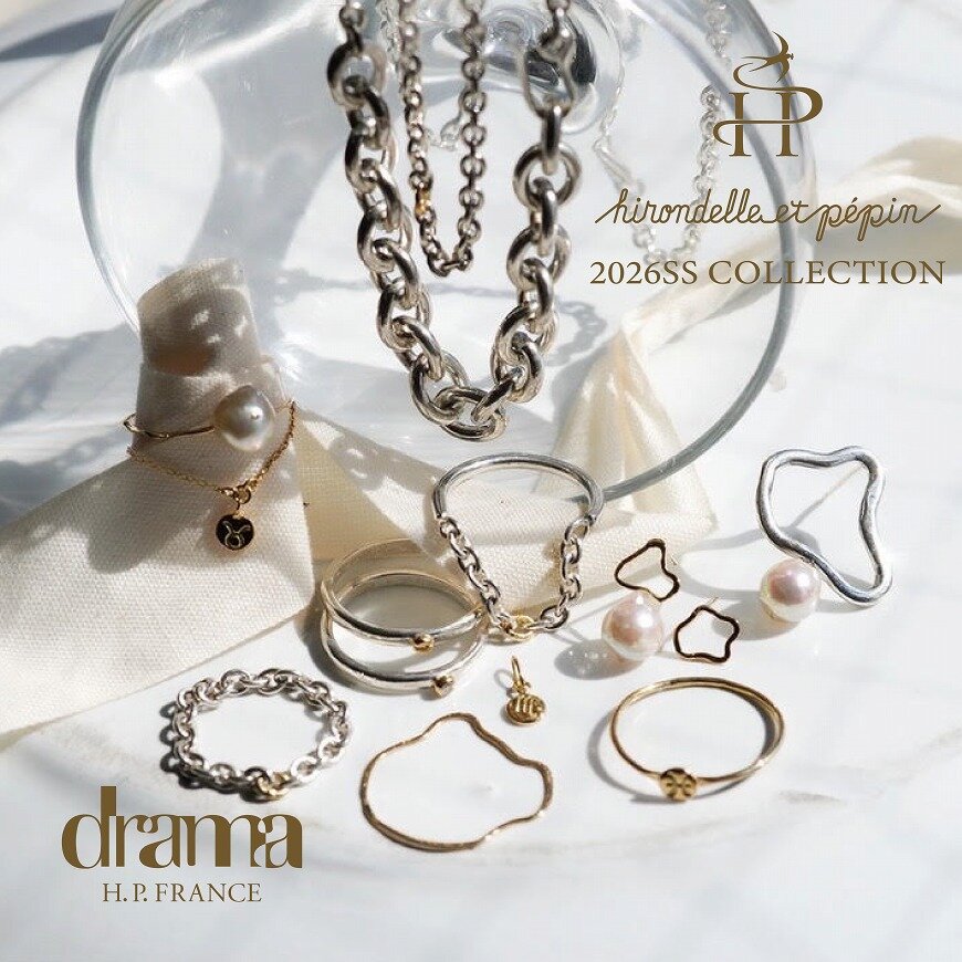 【3/1～】drama 広島店｜hirondelle et pepin 2026SS Collection オーダー会 開催