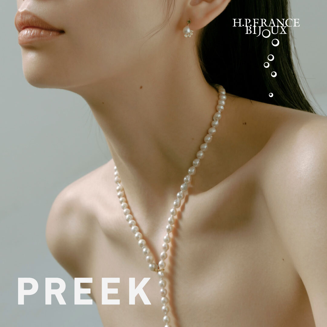 【3/11発売】PREEK — “日本でつくるジュエリーの新しい可能性”｜H.P.FRANCE BIJOUX