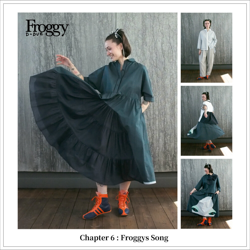 D-due 2026春夏 “FROGGY” 第6弾コレクション