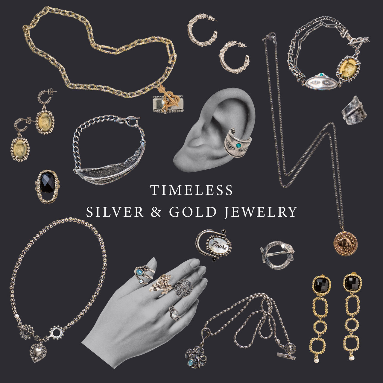 H.P.FRANCE 2026 SPRING&SUMMER -TIMELESS SILVER&GOLD JEWELRY-