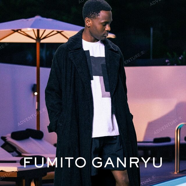 新品FUMITO GANRYU変形リバーシブルビッグファーストール FUMITO GANRYU 2026年春夏コレクション 「Adventure（r）／冒険（家