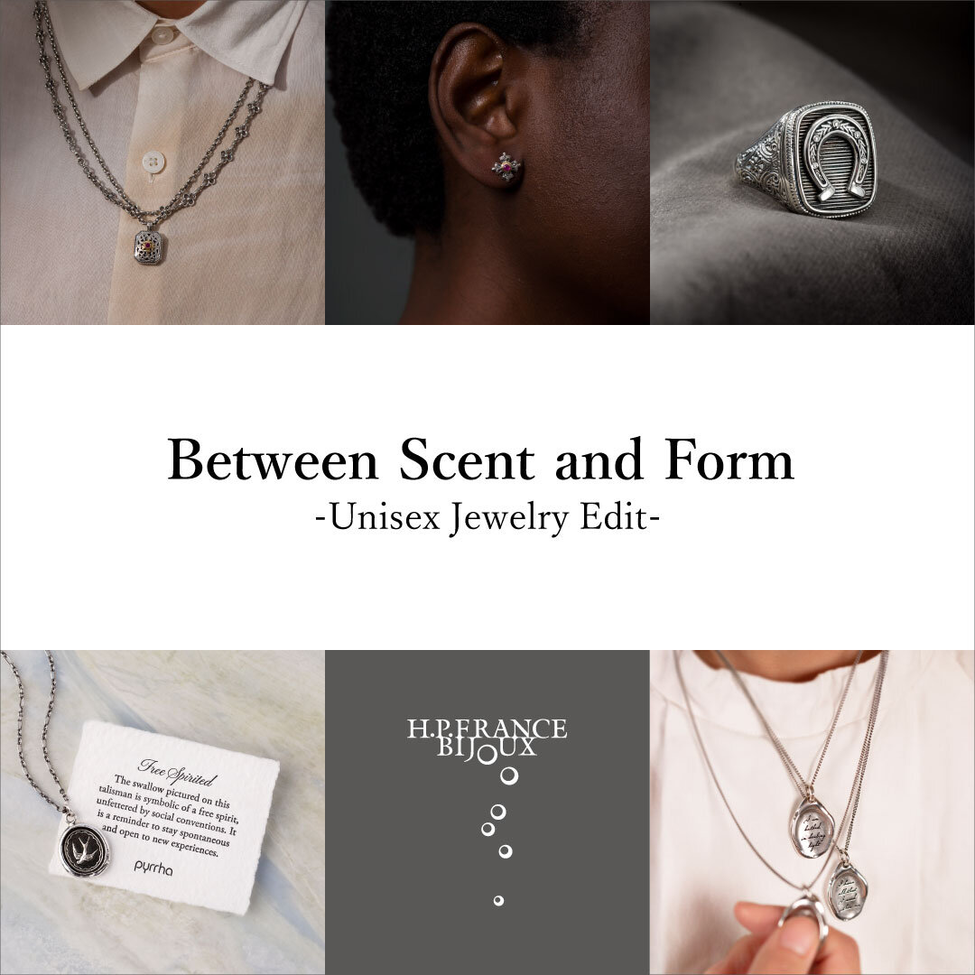 【5/11-31｜BIJOUX丸の内】Between Scent and Form — Unisex Jewelry Edit —