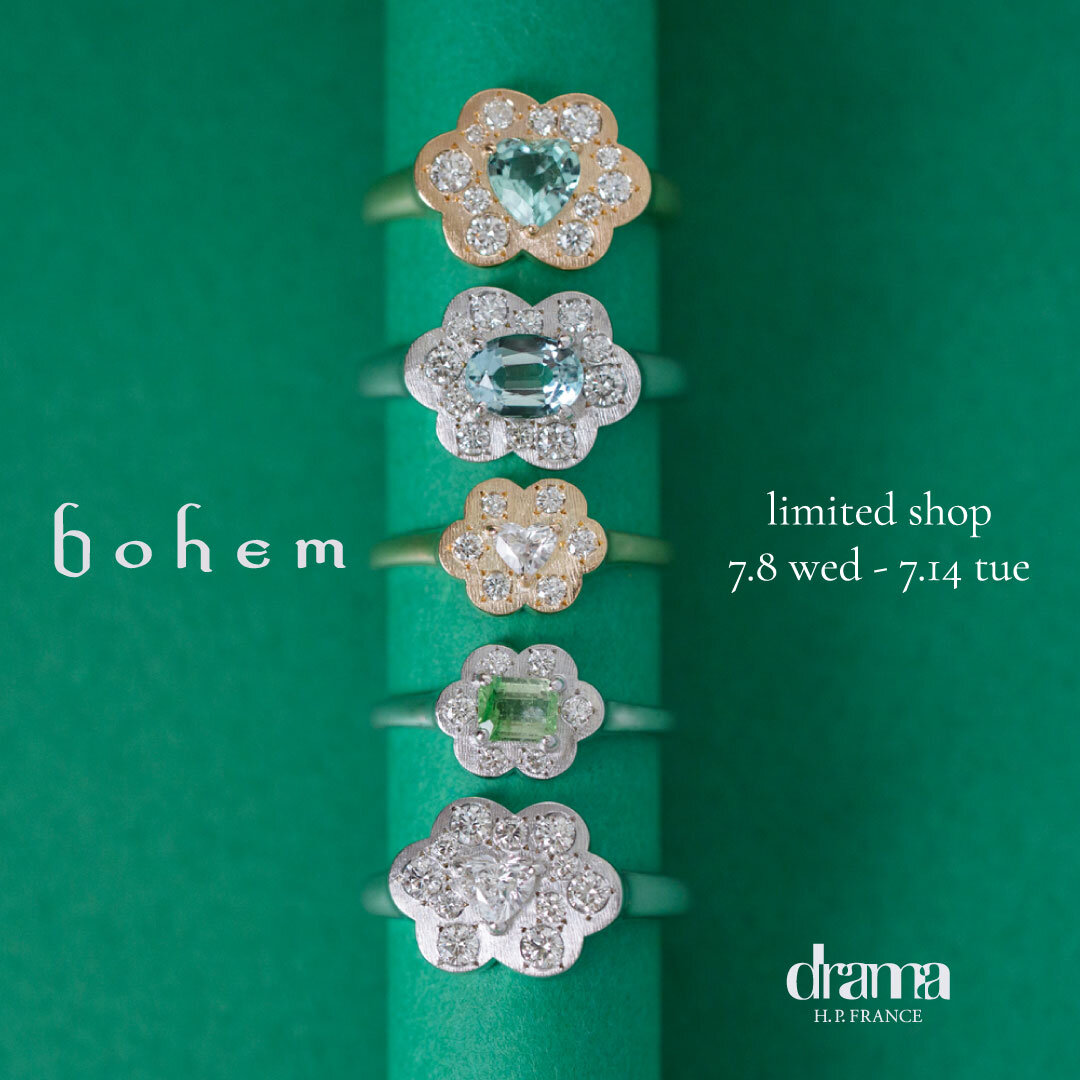 【7/8～7/14|drama 梅田】bohem Limited Shop