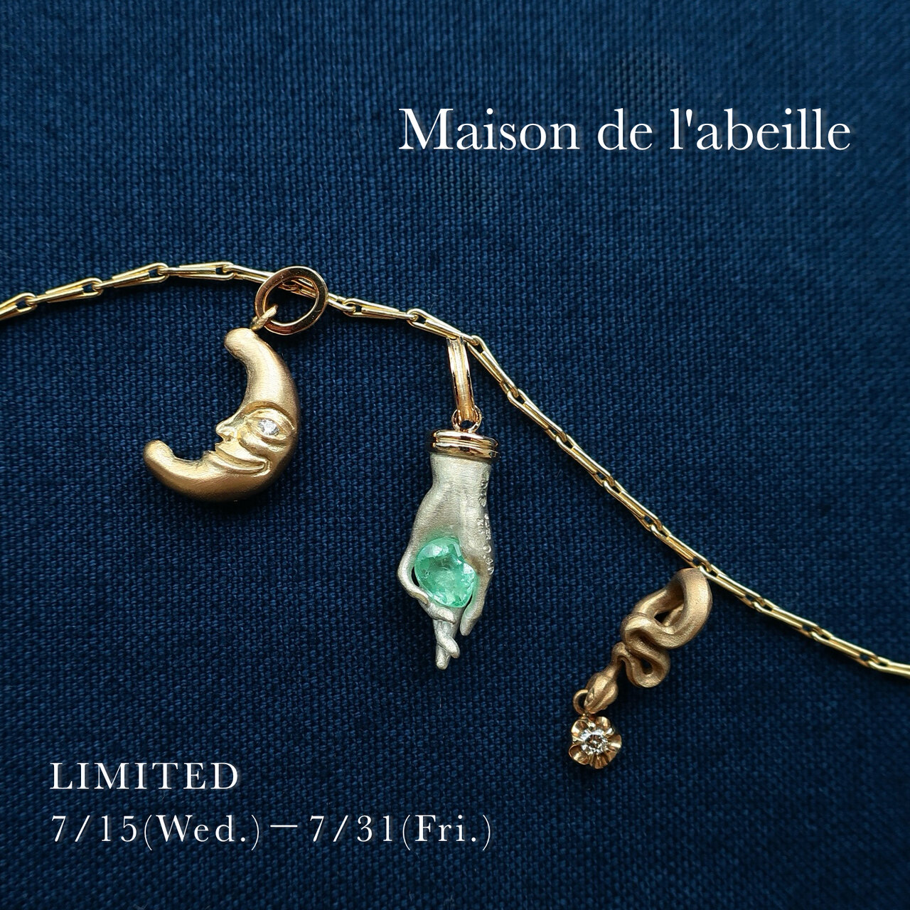 7/15～NEW BRAND　part２〈 Maison de l’abeille 〉　【drama梅田店】