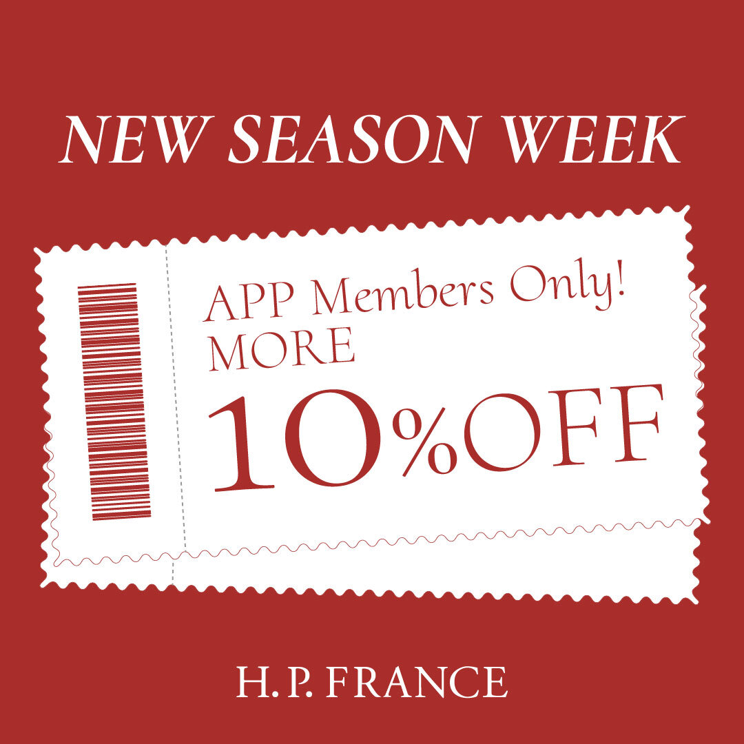 【公式アプリ】NEW SEASON WEEK｜7日間限定 10％OFFクーポン