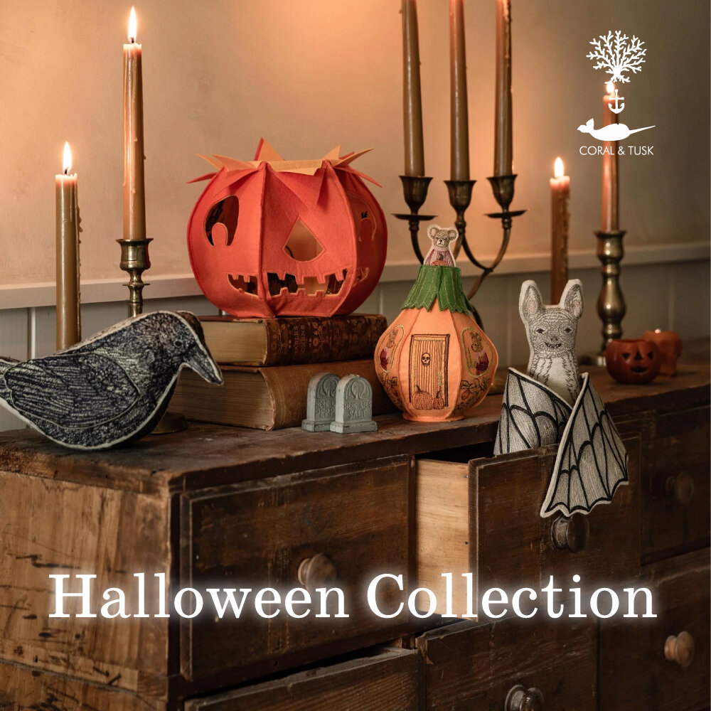Coral & Tusk｜Halloween Stories ― 刺繍で描く、ハロウィンの物語