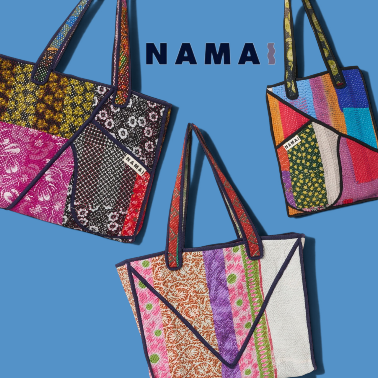 NAMAI｜カンタキルトの新作トートが入荷