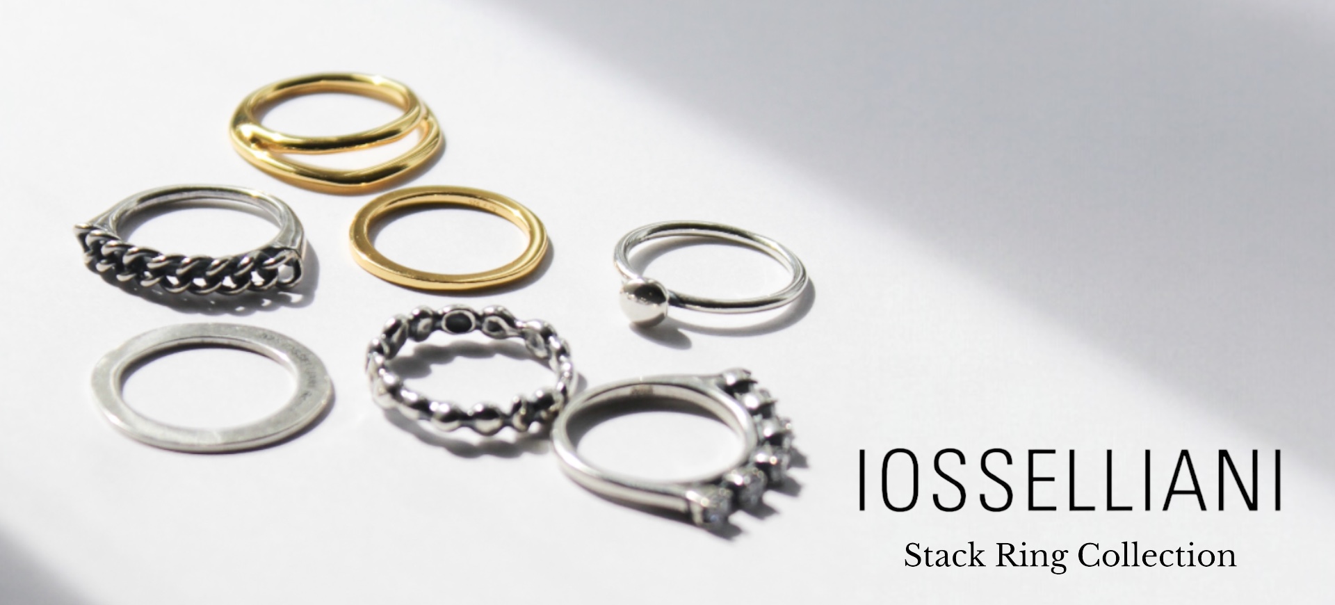 IOSSELLIANI｜再入荷 Stack Ring Collection｜H.P.FRANCE公式サイト
