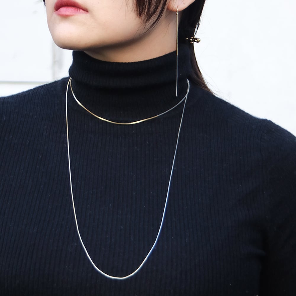 shelby　18k ホークスアイ ネックレス　H.P FRANCE好き shelby 18k ホークスアイ ネックレス H.P FRANCE好き