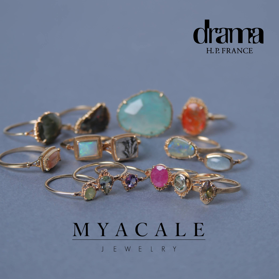 10万◆未使用◆MYACALE JEWELRYリング10K＃アッシュペーフランス 10万◇未使用◇MYACALE JEWELRYリング10K＃アッシュペーフランス