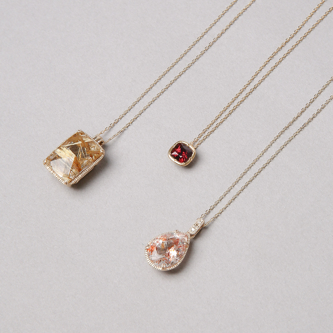 スライスダイヤモンド tatsuo nagahata ネックレス Chan Tubo 様