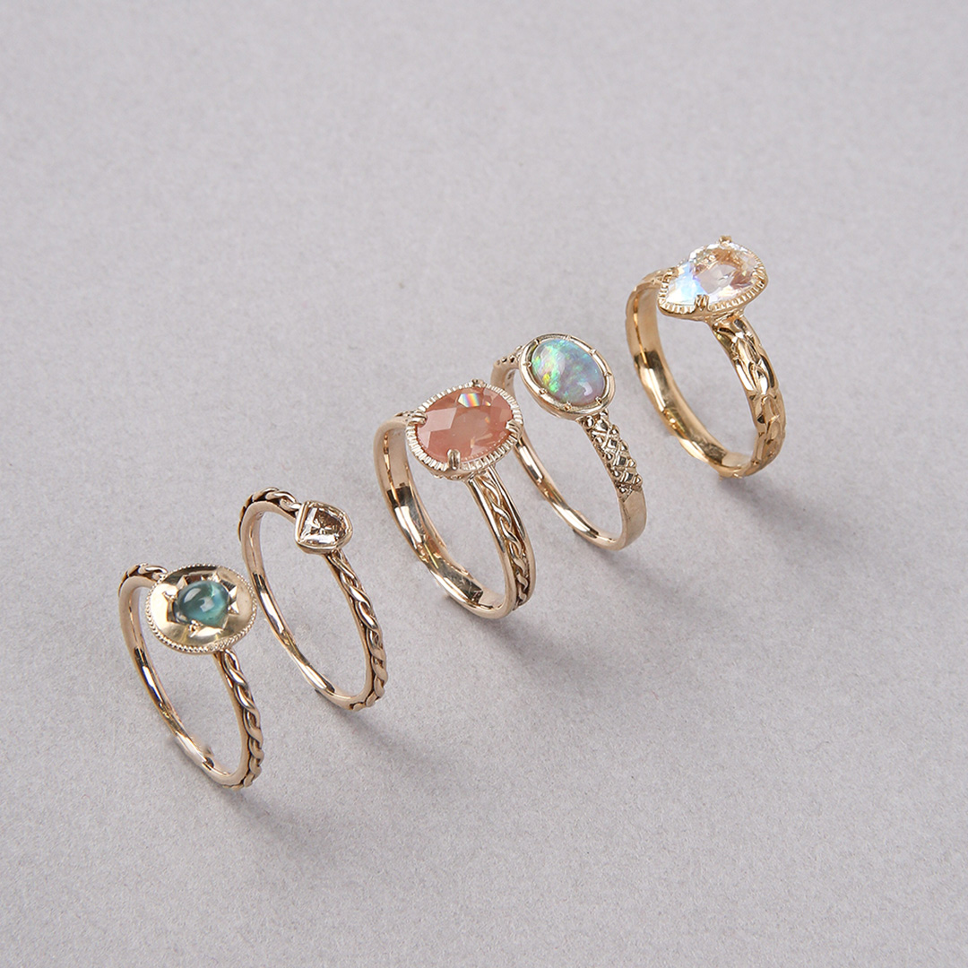 tatsuo nagahata タンザナイト 指輪 一点もの】《tatsuo nagahata》リング タンザナイト（リング）｜H.P.