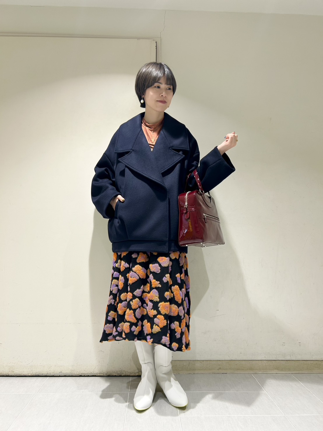 アッシュ・ぺー・フランスのSHOP STAFFが選ぶ アウターコーディネート