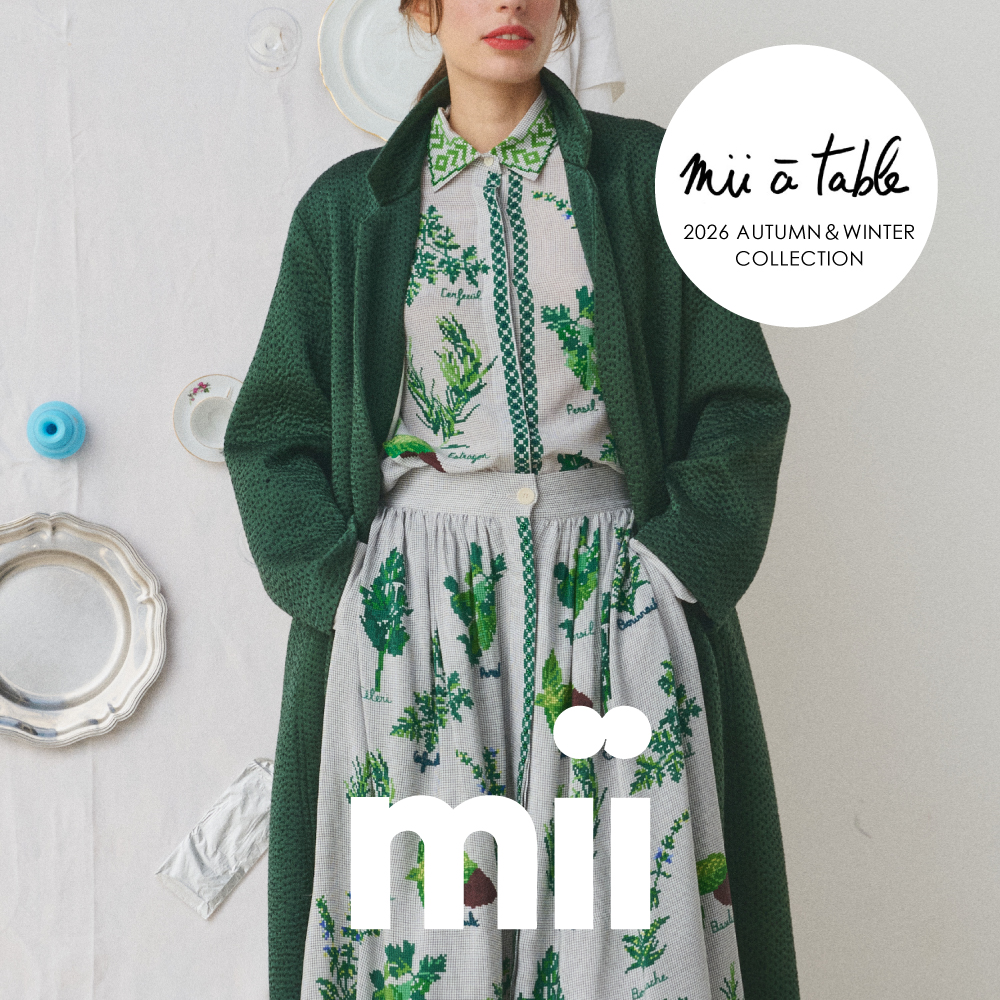 10/9～｜mii collection】2026 AUTUMN WINTER 全国巡回イベント 展開