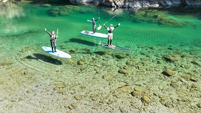 仁淀川でのSUP