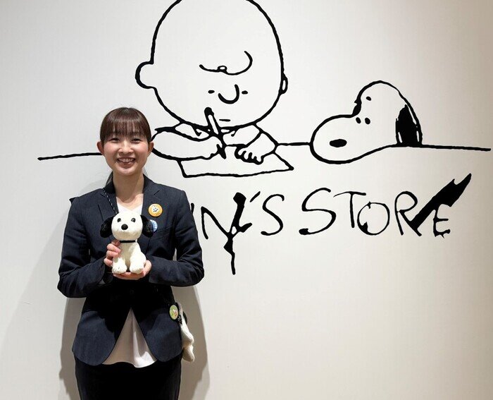 スヌーピーミュージアムマネージャー　 二本木真実さん