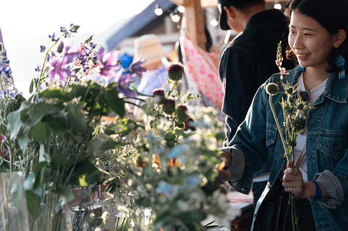 逗子海岸映画祭　ブース