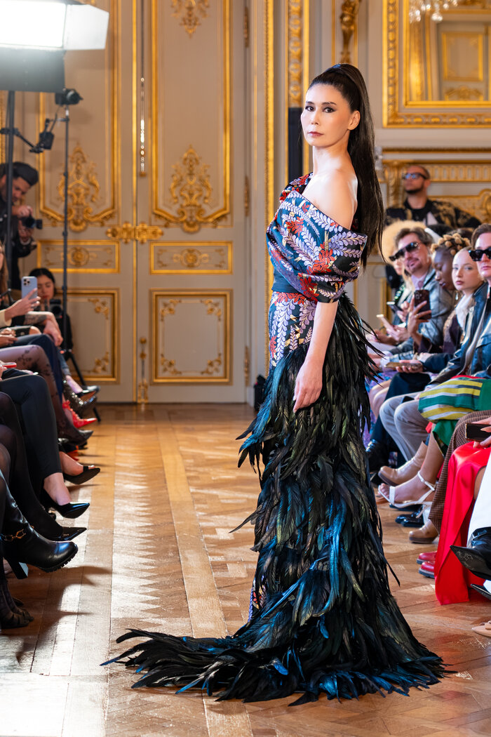 モデルの山口マユウさん