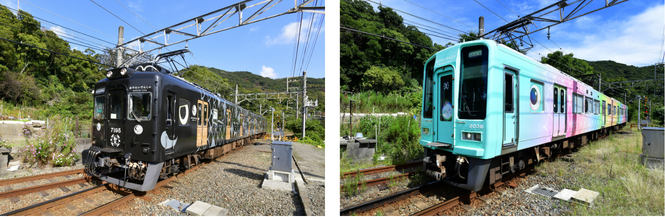 めでたいでんしゃ　かしら　かなた