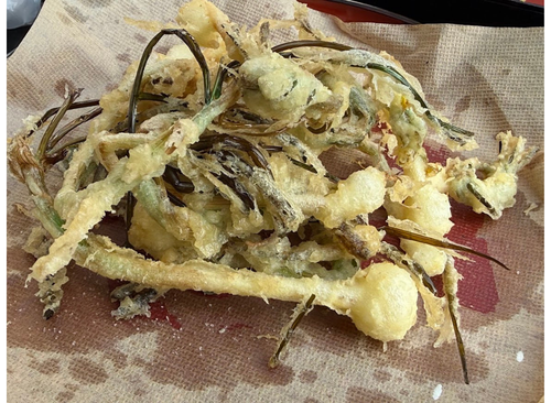 ノビルの天ぷら