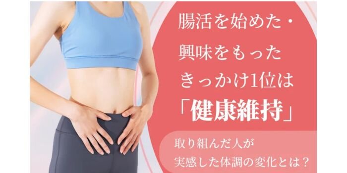 NEXERと協和薬品腸活への意識調査