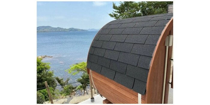 ワンフロアスイート専用 バレルサウナ外観