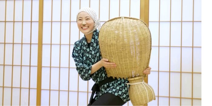 どじょうすくい　安来節　田仲みなみ