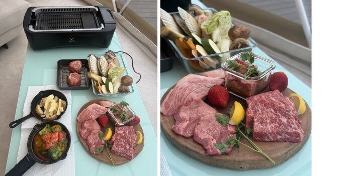 神戸　グランピング　BBQ