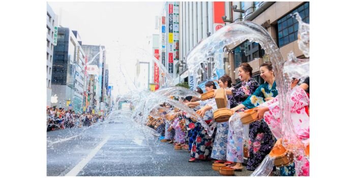 ゆかたで銀ぶら 銀座　夏祭り　東京