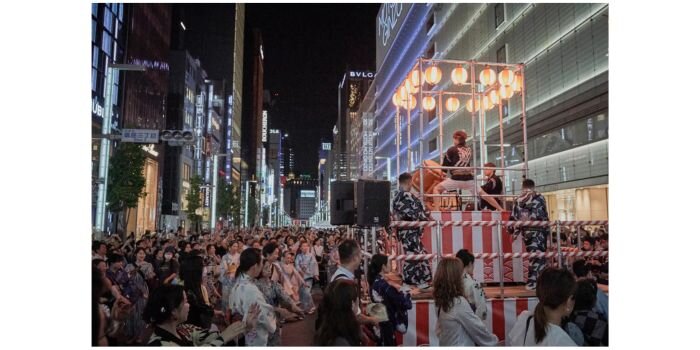 ゆかたで銀ぶら 銀座　夏祭り　東京