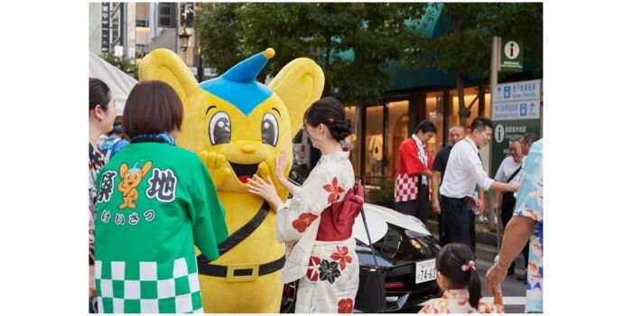 ゆかたで銀ぶら 銀座　夏祭り　東京