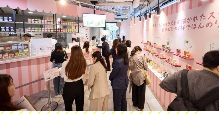 アイスでもスティックでカフェ気分 ~ice CAFÉ LATORY stand~　カフェラトリー®イベント