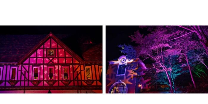 神⼾布引ハーブ園／ロープウェイ 神戸サマーテラス ビアテラス　イルミネーション　ハ