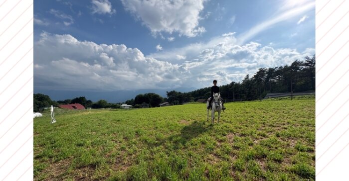 八ヶ岳　乗馬体験
