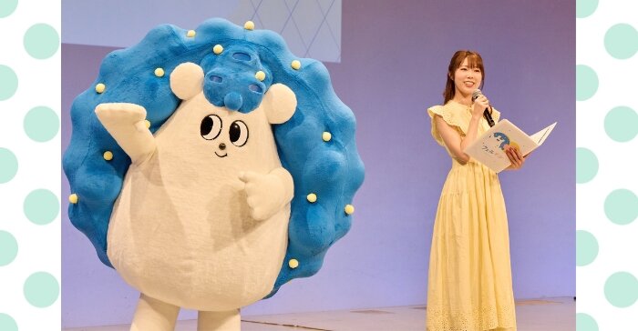 ウェルンと芦田純子さん（前回の様子）